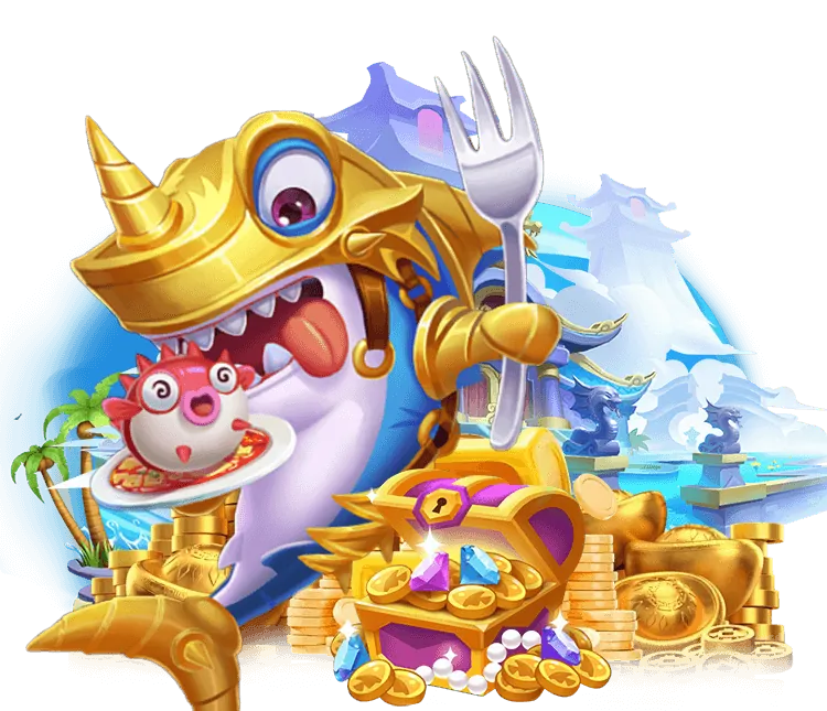 Giao diện game Bắn Cá 96vn app với nhiều loại cá và vũ khí
